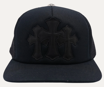 Chrome Hearts Cemetery Trucker Hat Black