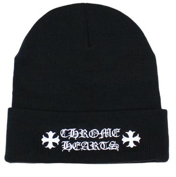 Chrome Hearts Logo Beanie Black
