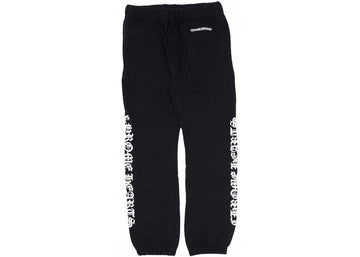 Chrome Hearts Logo Sweatpants Black