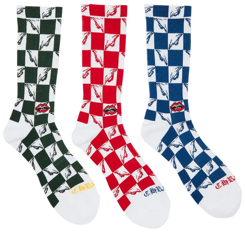 Chrome Hearts x Matty Boy 99 Eyes Socks Multicolor