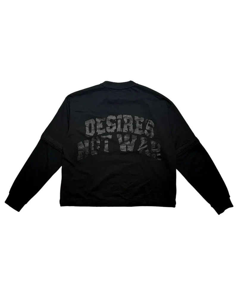 Bottega Desires War Black Long Sleeve