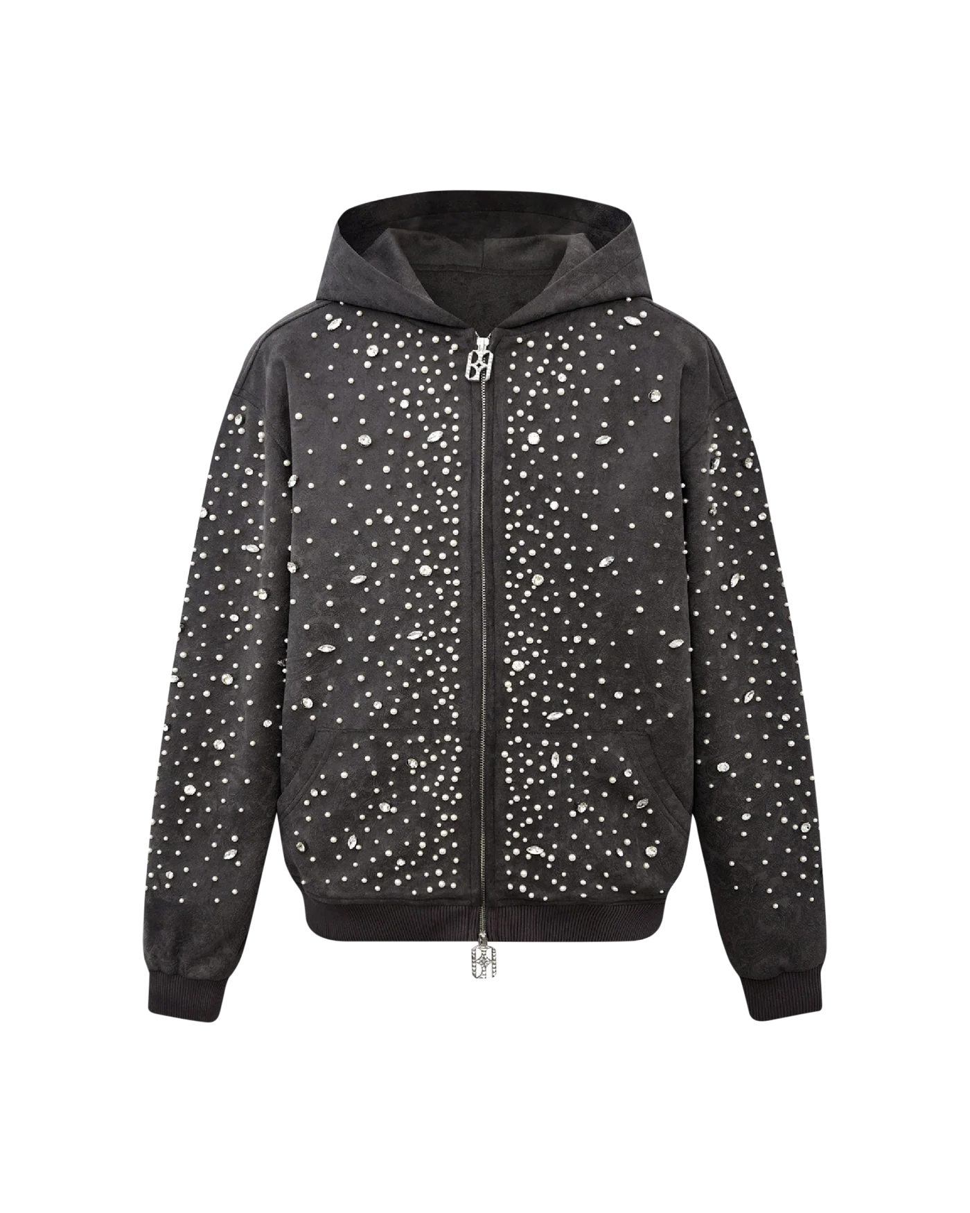 Birth Of A Royal Child Cashew Blossom Pearl Zipper Hoodie