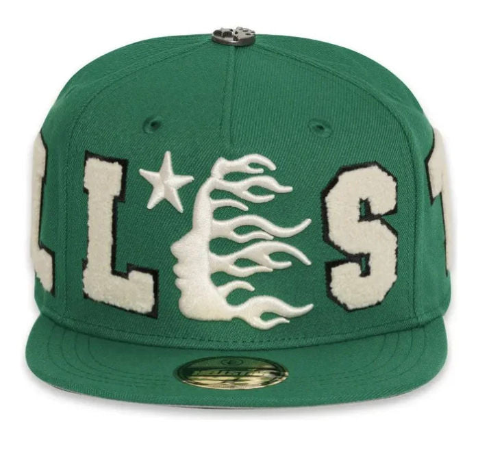 Hellstar OG Patch Fitted Hat Green
