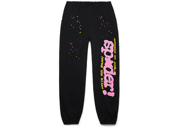 Sp5der P*NK V2 Sweatpant Black