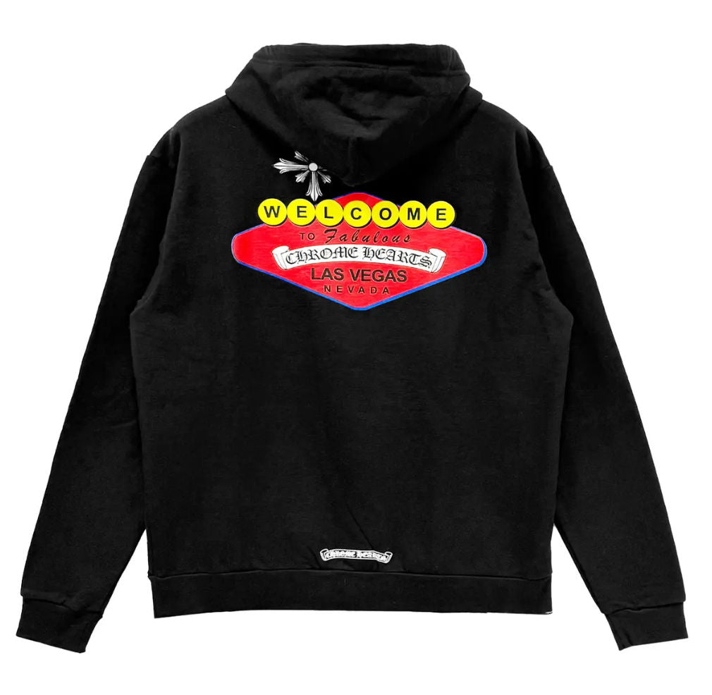 Chrome Hearts Las Vegas Exclusive Black Pullover Hoodie
