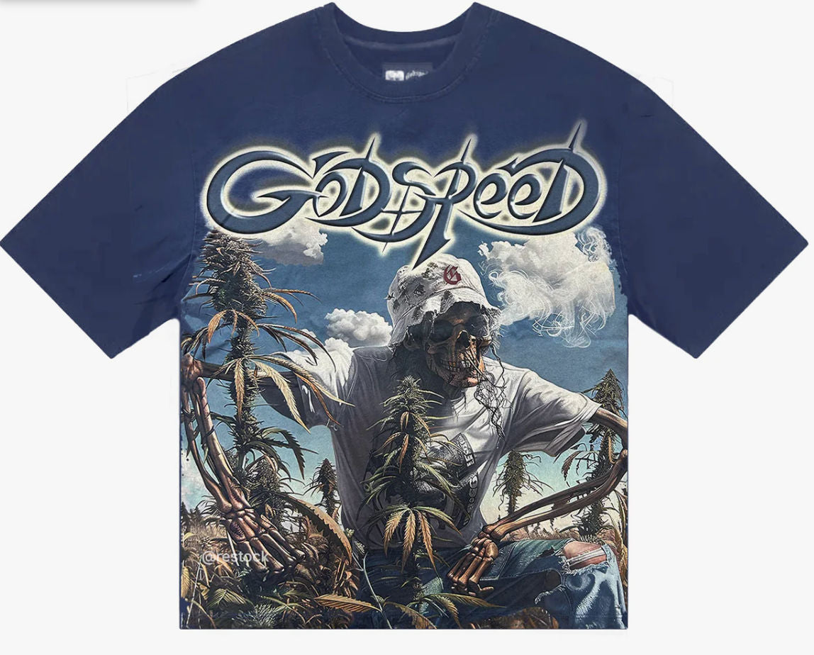 Godspeed Outdoor Blueberry Tee Navy