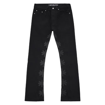 LostShdw Denim Black Studded Jeans