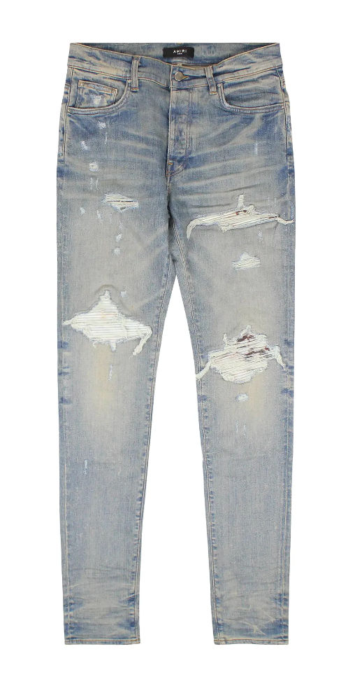 Amiri Marble MX1 Jean 'Clay Indigo