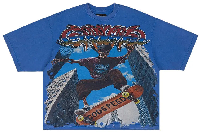 Godspeed Ollie Blue Tee