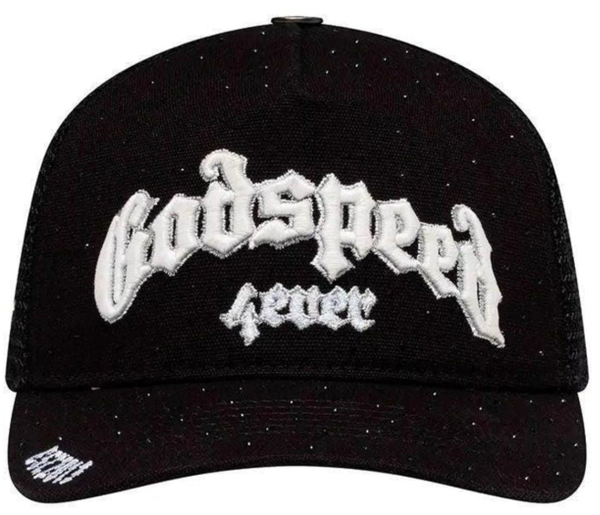 Godspeed Forever Trucker Hat VVS Black