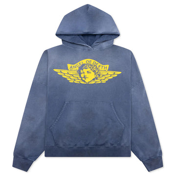 Saint Mxxxxx Angel Hoodie Navy