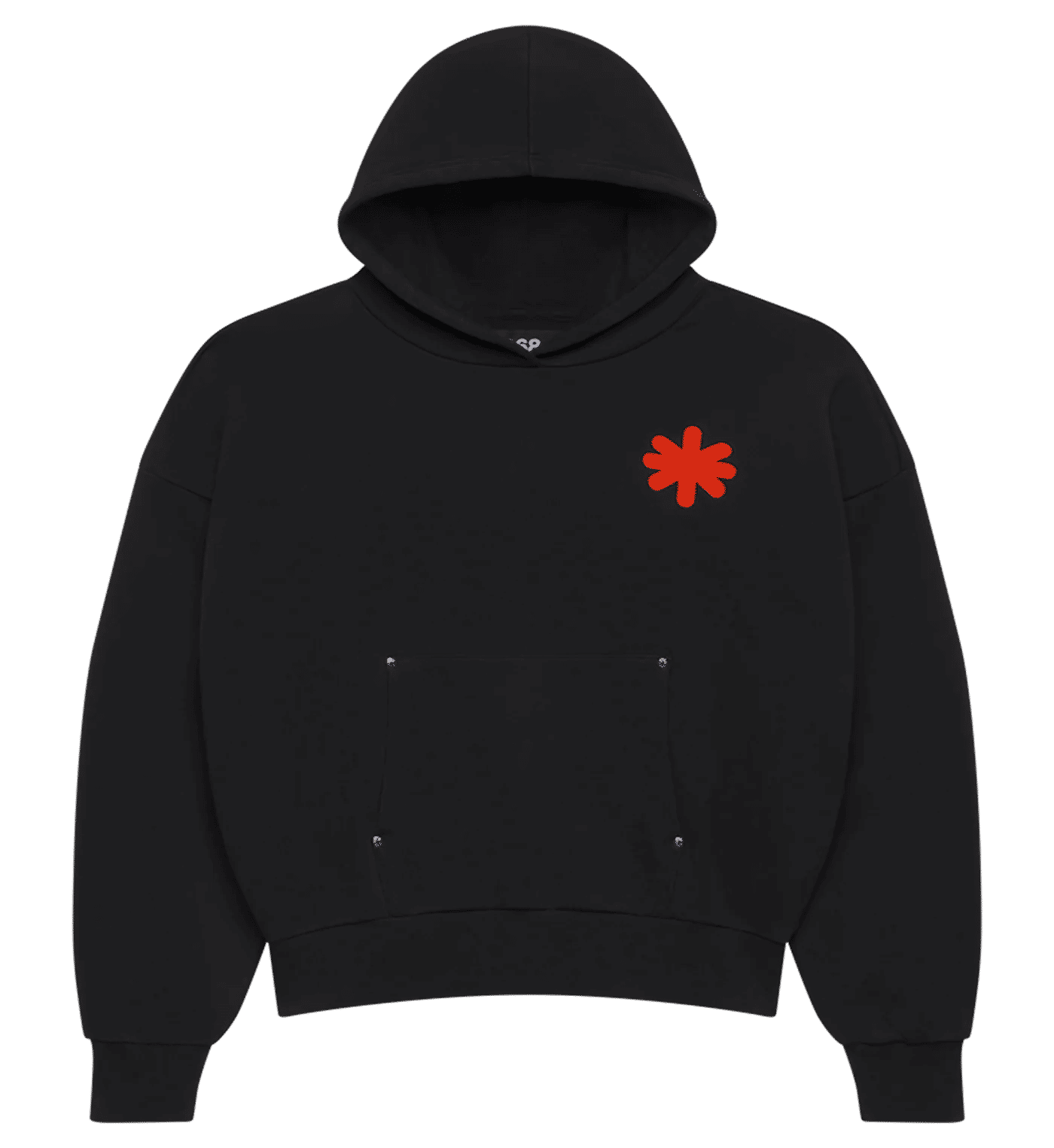 LostShdw OG Logo Hoodie Black Red