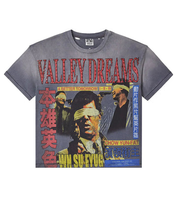 Vale Forever Robber Bling T-Shirt Grey