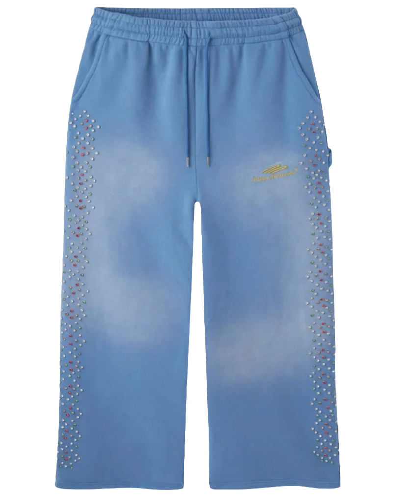 HMDD Baby Blue Crystal Sweatpants
