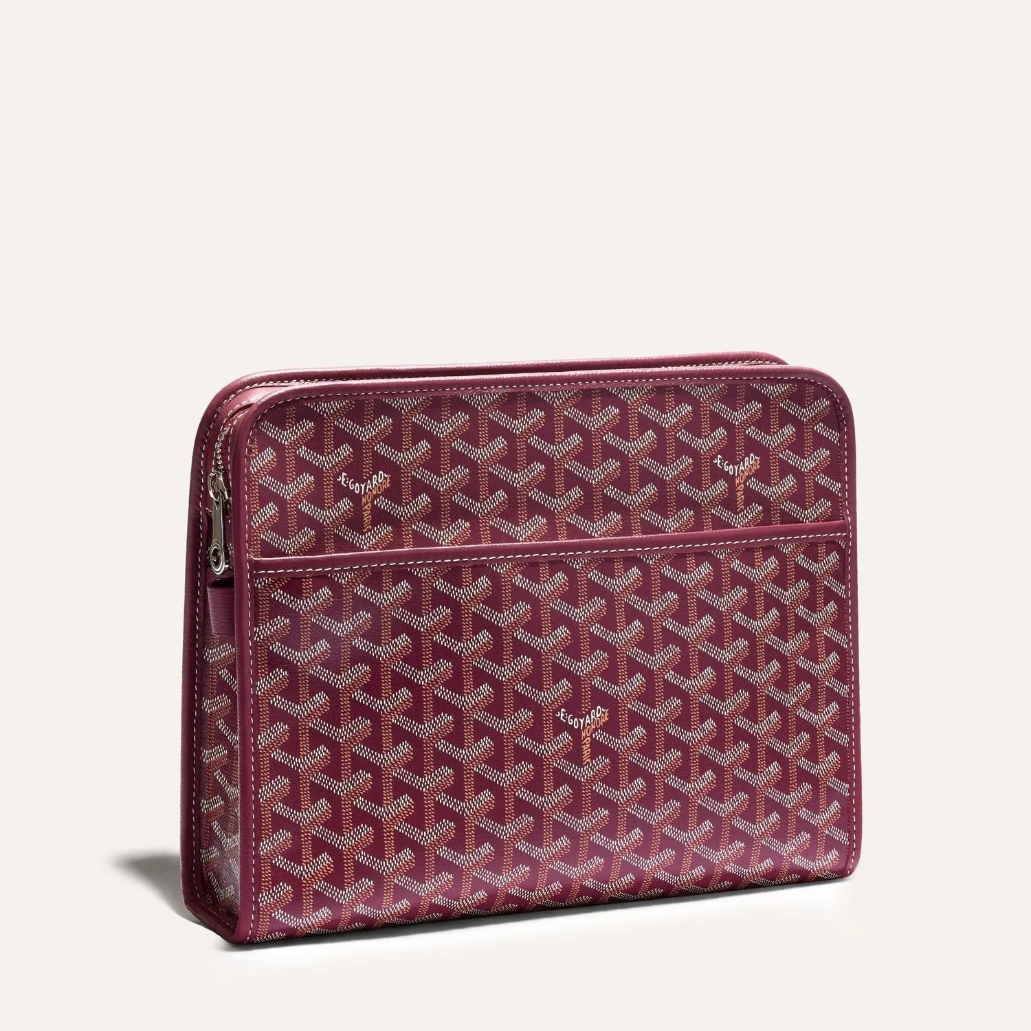 Goyard Jouvence GM Toiletry Bag Burgundy